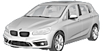 BMW F45 P17B8 Fault Code
